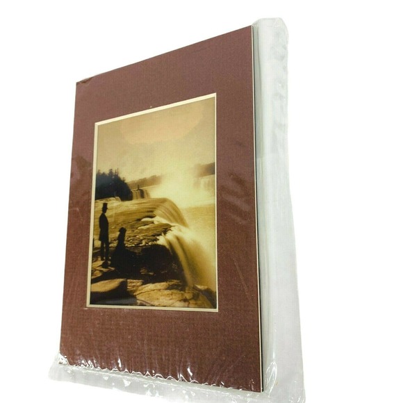 Couple Niagara Falls‎ NY Stereoview 3d Photo - Picture 2 of 8